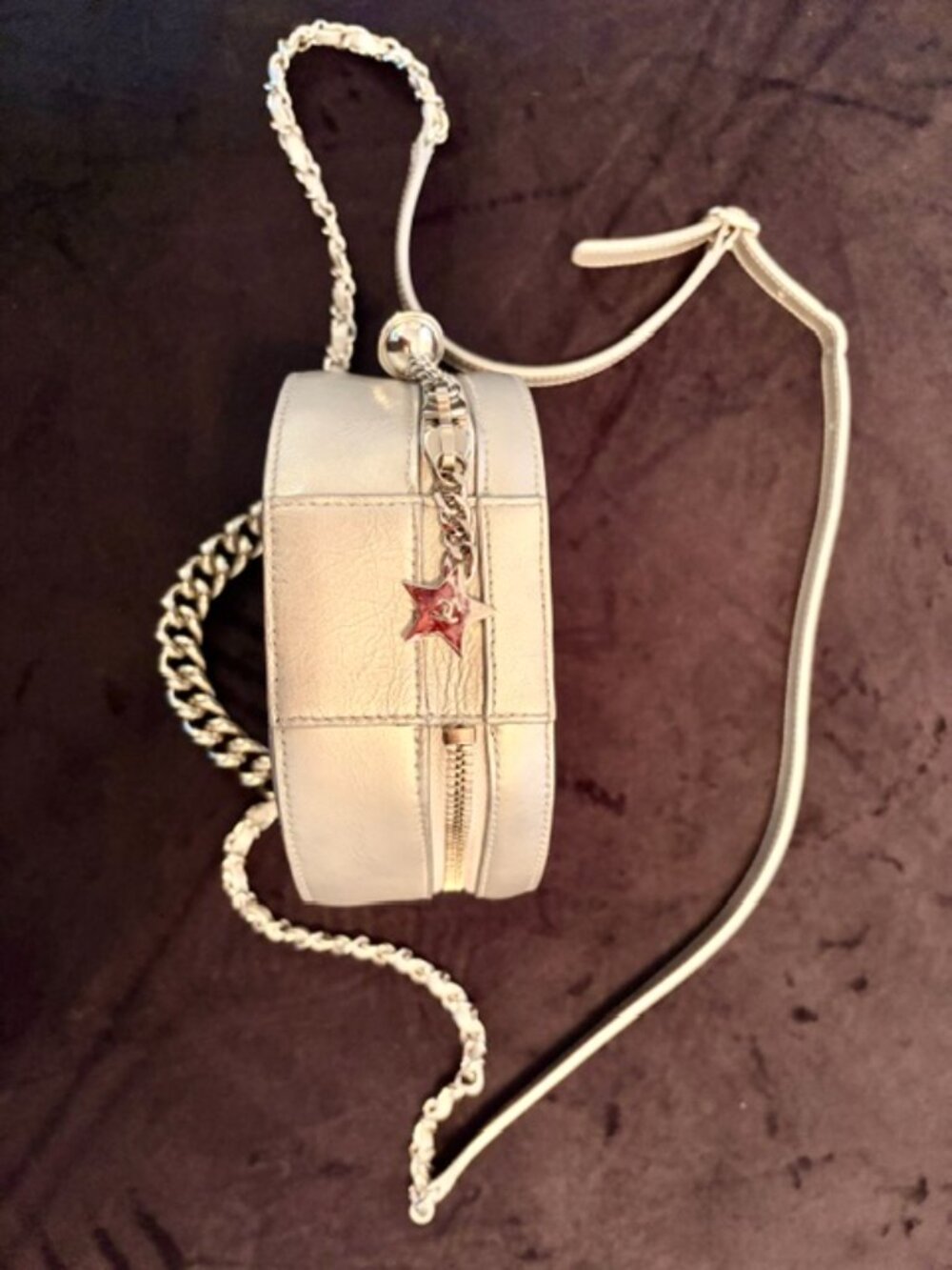 CHANEL Silver CC Round as Earth Chain 2Way Bag - Picture 12 of 14